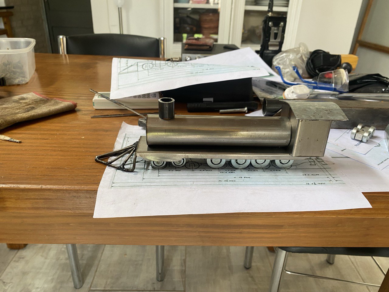 Locomotora construccion